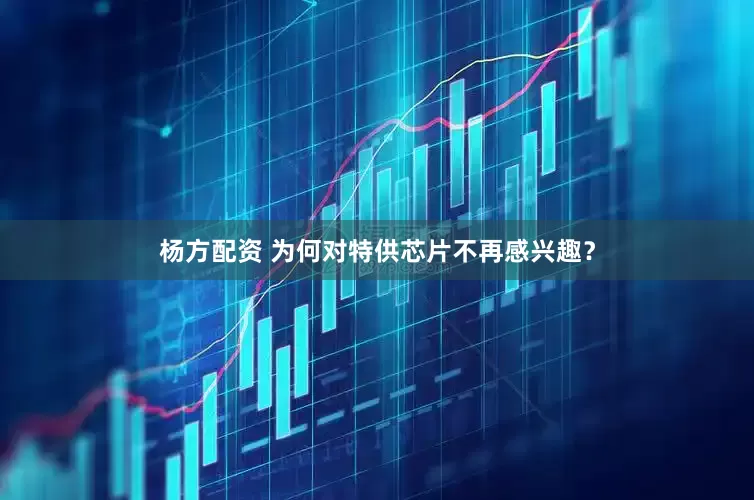 杨方配资 为何对特供芯片不再感兴趣？