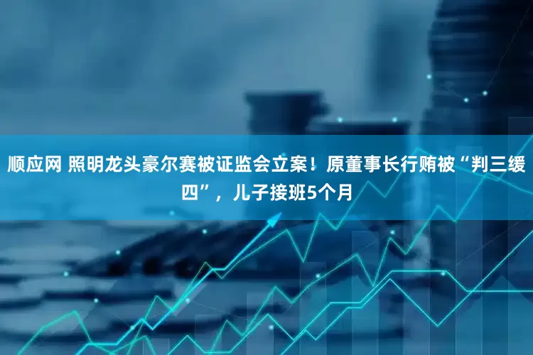 顺应网 照明龙头豪尔赛被证监会立案！原董事长行贿被“判三缓四”，儿子接班5个月